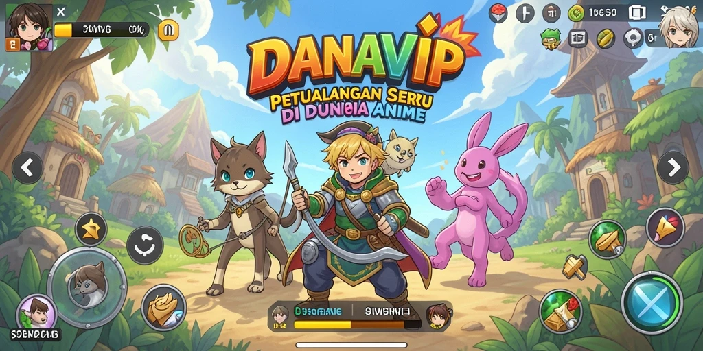 Tampilan menarik dari gameplay DANAVIP yang memukau.