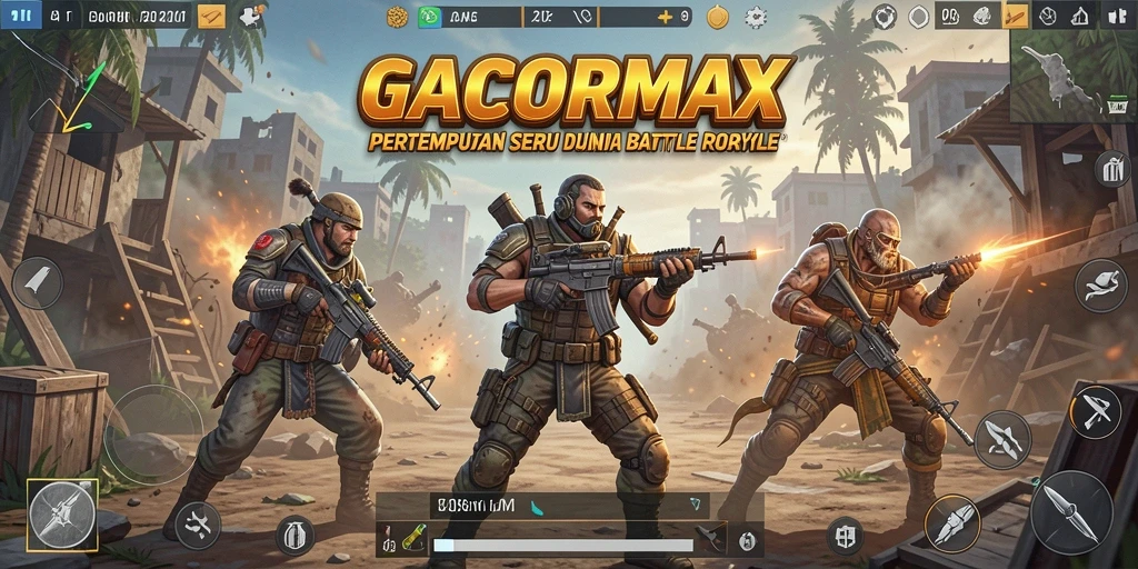 GACORMAX - Gameplay seru di medan pertempuran Battle Royale.