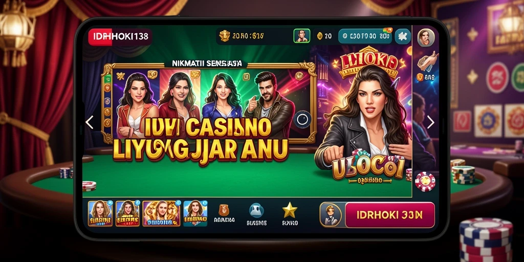 Gameplay menarik dengan dealer live IDRHOKI138 yang seru.
