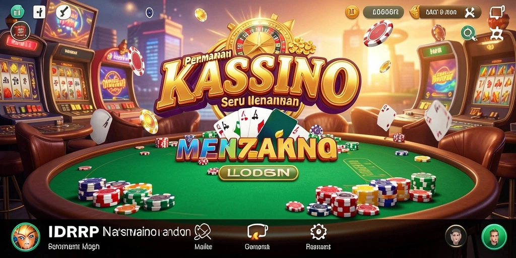 Menampilkan pengalaman bermain seru di IDRRP Kasino.