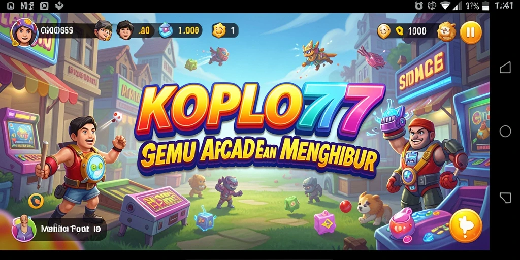 Gambar gameplay seru dari KOPLO77 yang penuh tantangan.