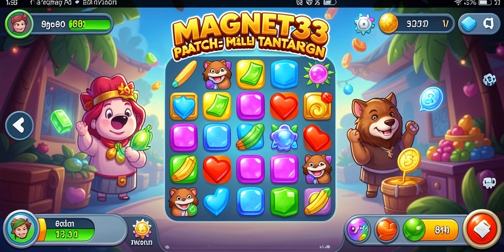 Tampilan menarik dari gameplay MAGNET33 yang seru.