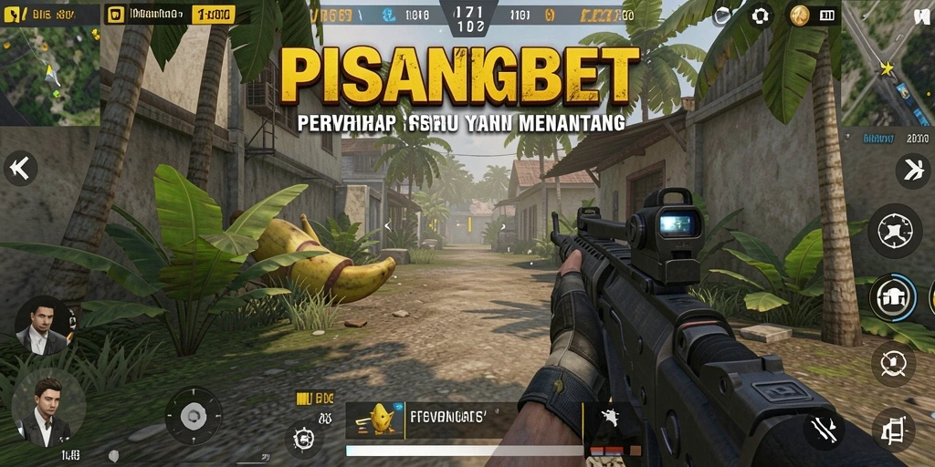 Tampilan menarik dari pertarungan FPS di PISANGBET.