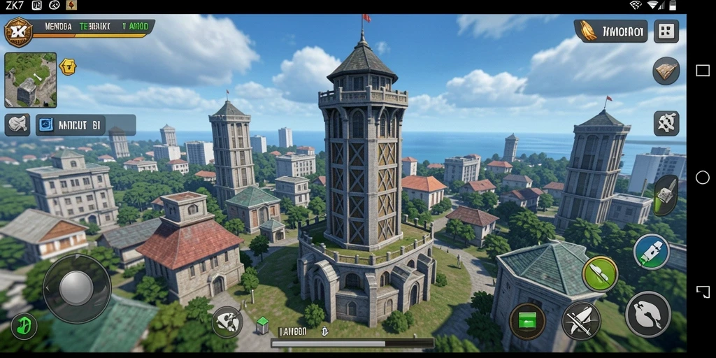 Gameplay seru saat melawan gelombang musuh di ZK7.